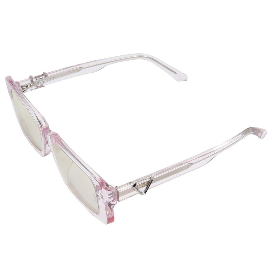 Vedi Vero Rectangular Unisex Sunglasses Vrca01 Tpk 53