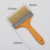 5Pcs Wide Paint Brush, Handle Paint Brushes, Household Thick Heat Resistant Paint Brushes - 5 Inch