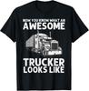 Trucker Tee - Unique Art for Men & Women, Perfect Gift for Truck Drivers