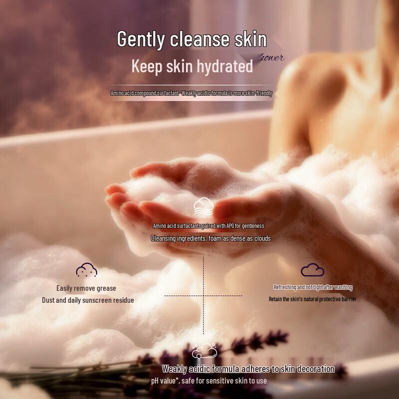 Dandong Lavender Moisturizing and Fragrant Body Wash