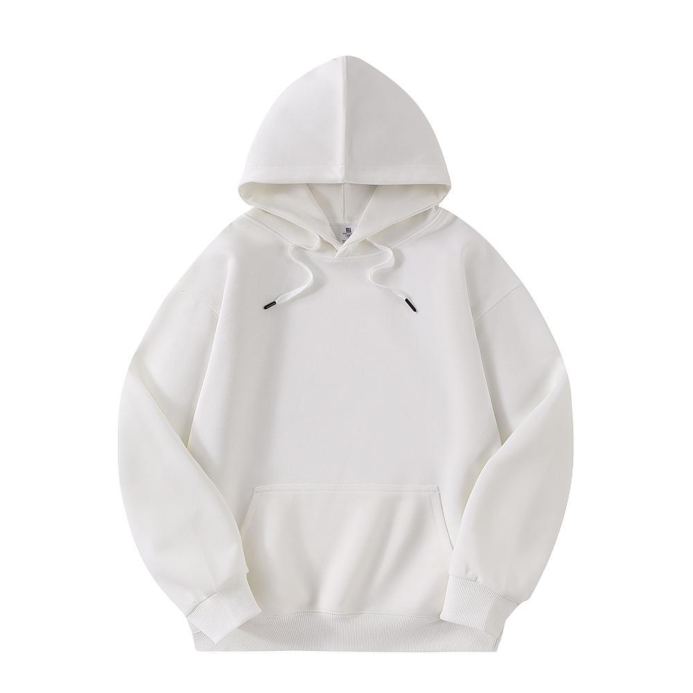 Felpa con Cappuccio Casual Unisex Felpe Classiche Monocolore Moda Comoda Opzione per Stratificare Ideale per Sport Outdoor&Quotidiano
