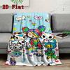 Tokidoki 2D Flat Pattern Flannel Blanket High Quality All Seasons Warmth and Comfort Perfect for Christmas Gifts.PMT0914025