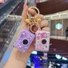 And Fun Lovely Glowing Camera Keychain Ornament Pendant Car Keyring Accessory