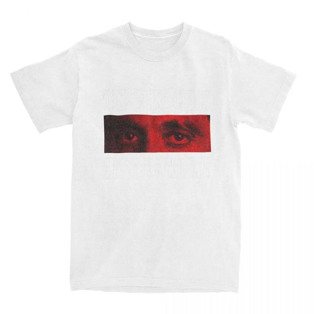 Tony Montana Scarface-THE EYES CHICO THEY NEVER LIE Cotton T Shirts Trendy Cool Tshirt for Adult Summer Casual Short Sleeve Tops