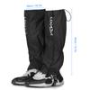 Lixada One Pair of Gaiters Outdoor Unisex Zippered Closure Wear and Water Resistant Cloth Gaiters Leggings Cover for