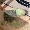 Flauschige realistische Schildkröten-Plüschtiere Stoffpuppe Weiches Meeresschildkröten-Plüschtier Autodeko