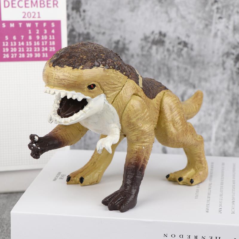 Simulation Tyrannosaurus Action Figures Statue Dinosaur Resin Model Toy Desktop Decoration Collection Toys Boys Birthday Gifts