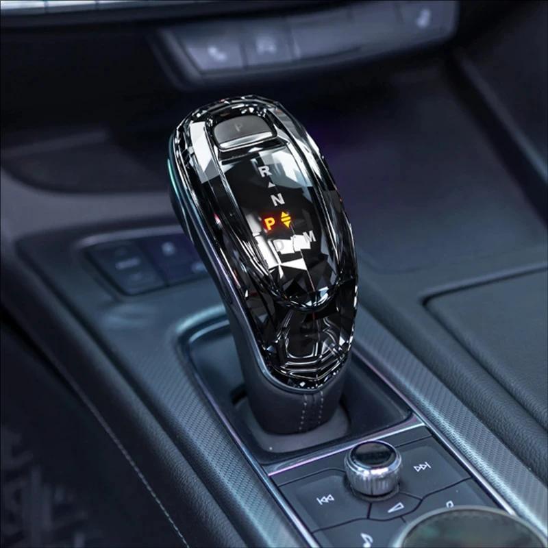For Cadillac XT4 XT5 XT6 CT5 CT6 2020-2024 Crystal Gear Shift Knob Cover Trim Shift Knob Cover Replacement Car Accessories