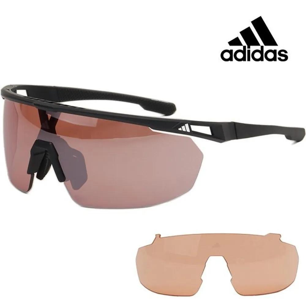 

adidas Sports Sunglasses Replacement Lenses Square Marathon Cycling Bicycle Goggles SP0094 02U