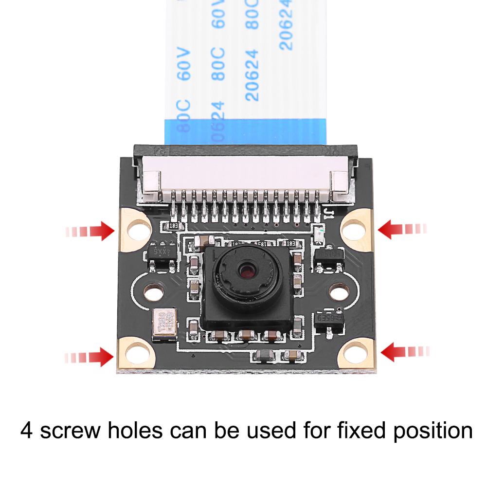 Obecný infračervený noční kamerový modul OV5647 Senzor 5 megapixelů pro Raspberry Pi