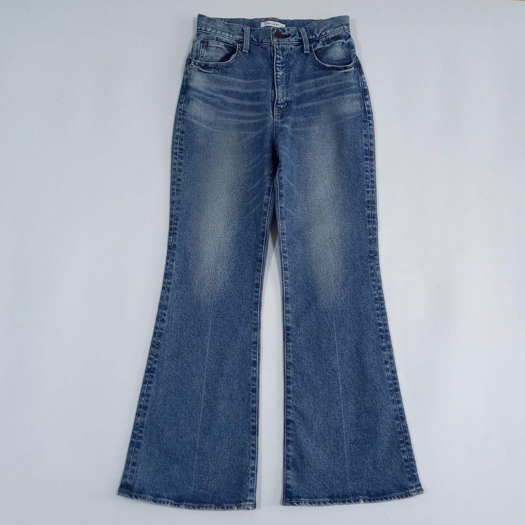 Good quality Mousy MVS FLARE Denim Pants Selvedge Red Ears Blue 27