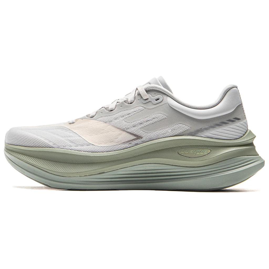 New LiNing Yueying 5 Pro Cushioning, Breathable, Lightweight Low Top Casual Running Shoes Men's Calm Gray ARHV013-19