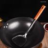 ZISIZ Wrought Iron Stir-fry Wok