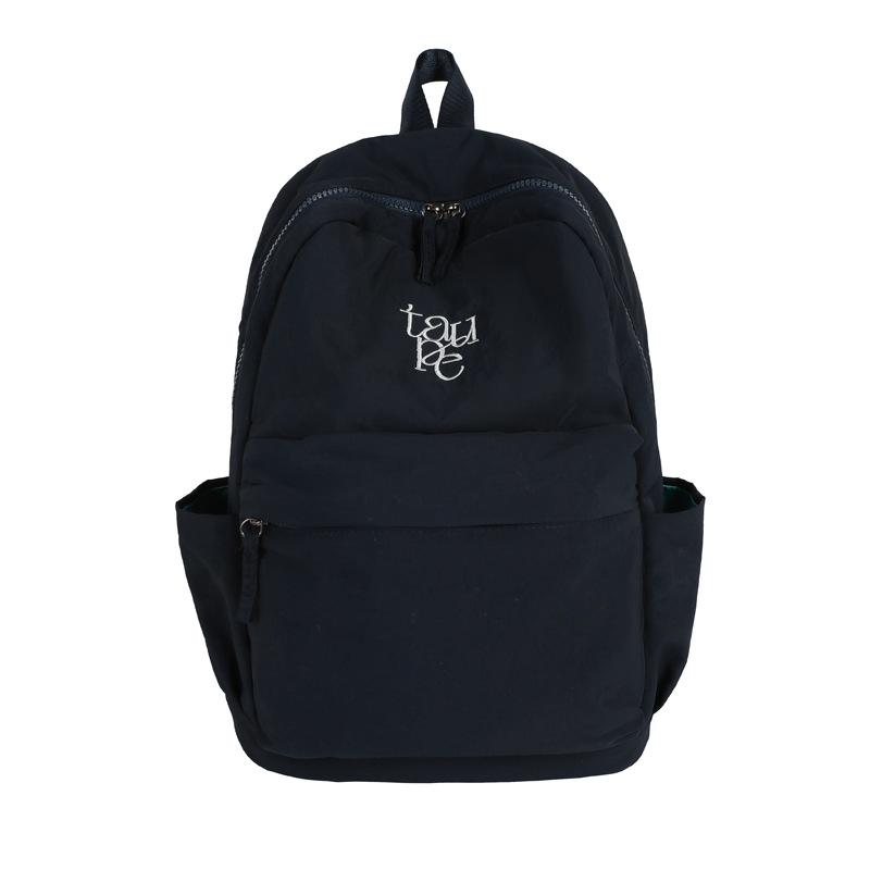 Schoolbag1011 New Korean Version Harajuku Backpack Female College Student Commuter Schoolbag Japanese Lightweight Versatile Casual Backpack