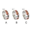 Unisex Bang Men Girls Wife Stainless Steel Father Couple Art Jewelry Hand Women Vintage Gift Ring Wedding Anniversary