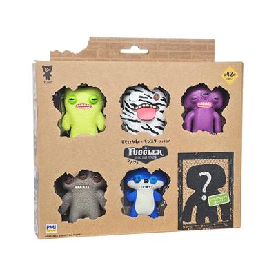 Fuggler Figure Deluxe Open Box D (6-Pack) Fuggler Collectible Figures (Secret Zone Contains Normal or Rare Characters!) FG2060D Authentic