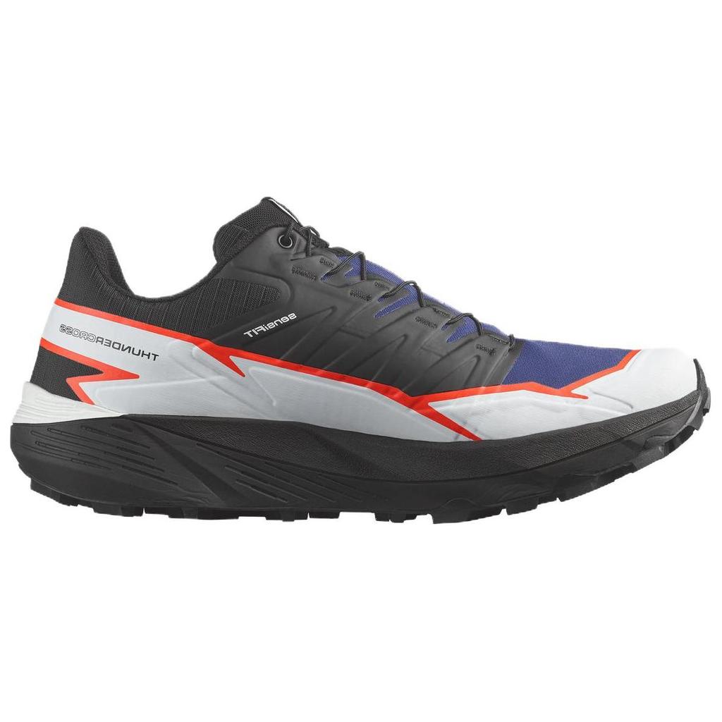 Salomon Trail Running Comfortable Sports Non-Slip Wear-Resistant Low-Top Running Shoes Men sneaker Black Blue 472961