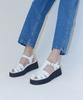 Salt And Chocolate Stitch Fisherman Platform Sandals 412324005 (5Cm/3 Colors)