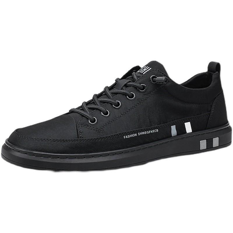 Board Shoes Men's 2025 Summer New Product Fashion Explosion Ice Silk Breathable Casual Men's Board Shoes European Station Men's Shoes Students