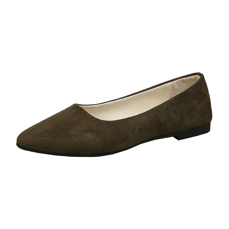 Moda damska Szpiczasty Nosek Mokasyny Baleriny Balet Casual Mieszkania Buty