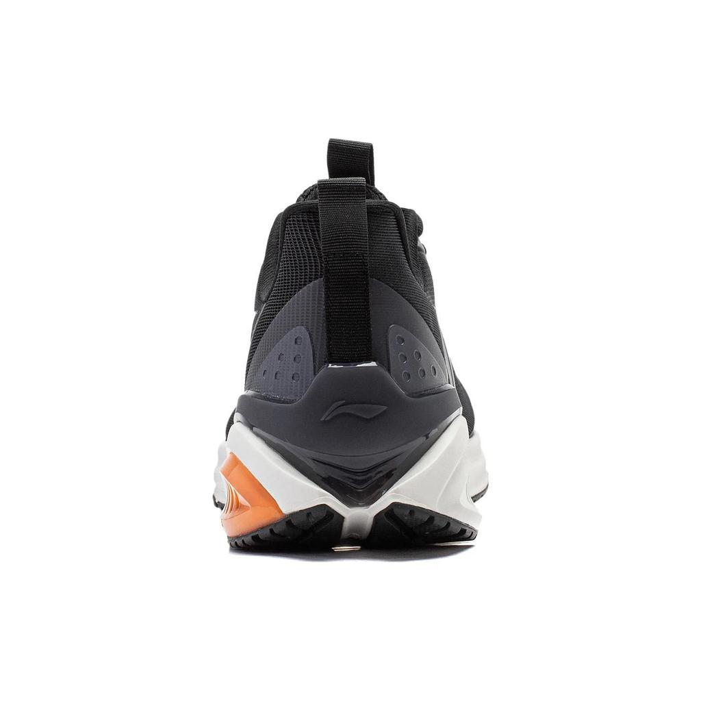 Li Ning Starry Cloud Comfortable Textile, TPU Cushioning Low top Running Shoes Men's Black White ARST059-5