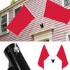 Anti-Falling Design Double Flag Holder V Shape Flag Pole Bracket