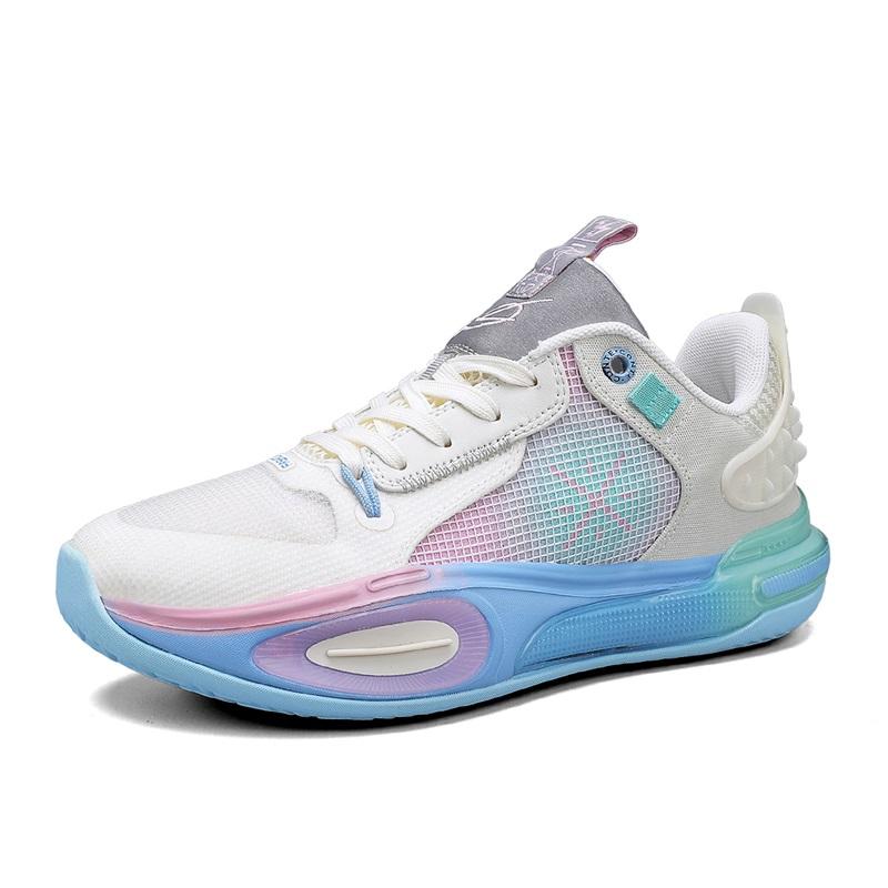 The city 11 men's shoes the way of actual combat basketball shoes men hundred anti-slip cushioned rebound college sports shoes