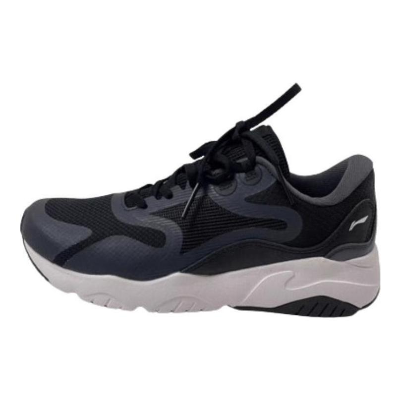Li Ning Sports Life Collection Abrasion Resistant Low top Casual Shoes Women's Black AGCS186-2