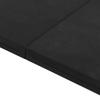 Folding Sofa Bed 140 x 67 x 45 cm Black