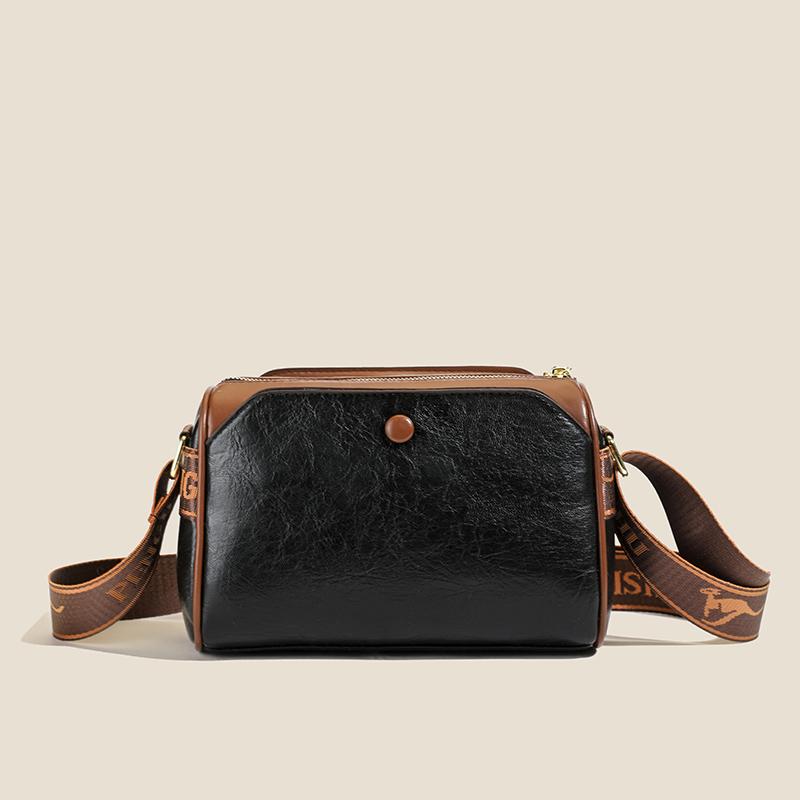 Casual Women Handbag Soft Leather Small Shoulder Crossbody Bags For Women 2026 Summer New Fashion Print Ladies Messenger Tote Bag