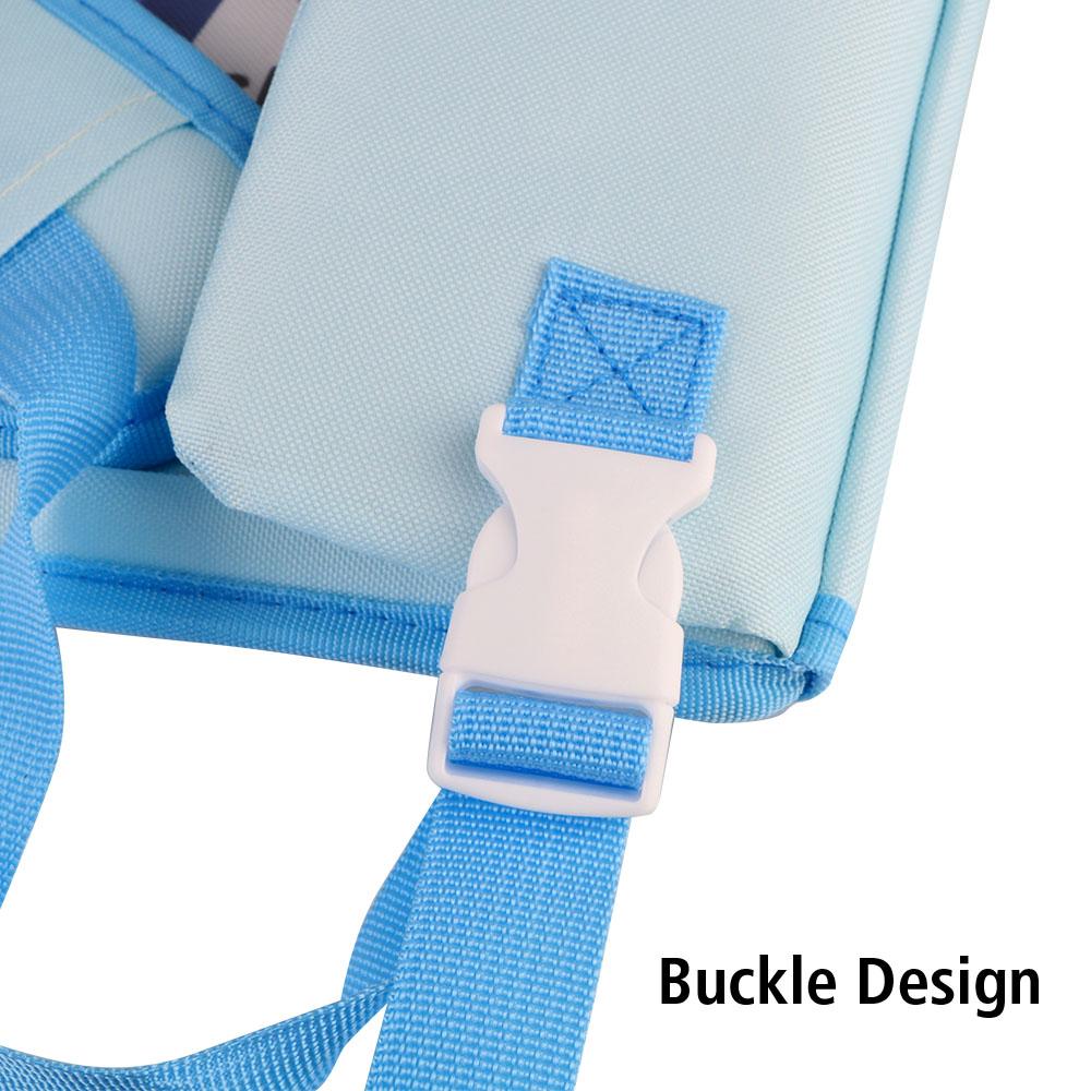 Foldable Kids Toy Food Cup Holder Desk Table Storage Baby Car Seat Organizer Tray for Car Child Safety Seat Stroller Cartoon Patterns Waterproof