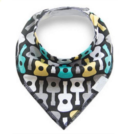 Baby Bibs For Boys Girls Bib Burp Cloth Cartoon Triangle Cotton Baby Scarf Baby Feeding Accessories