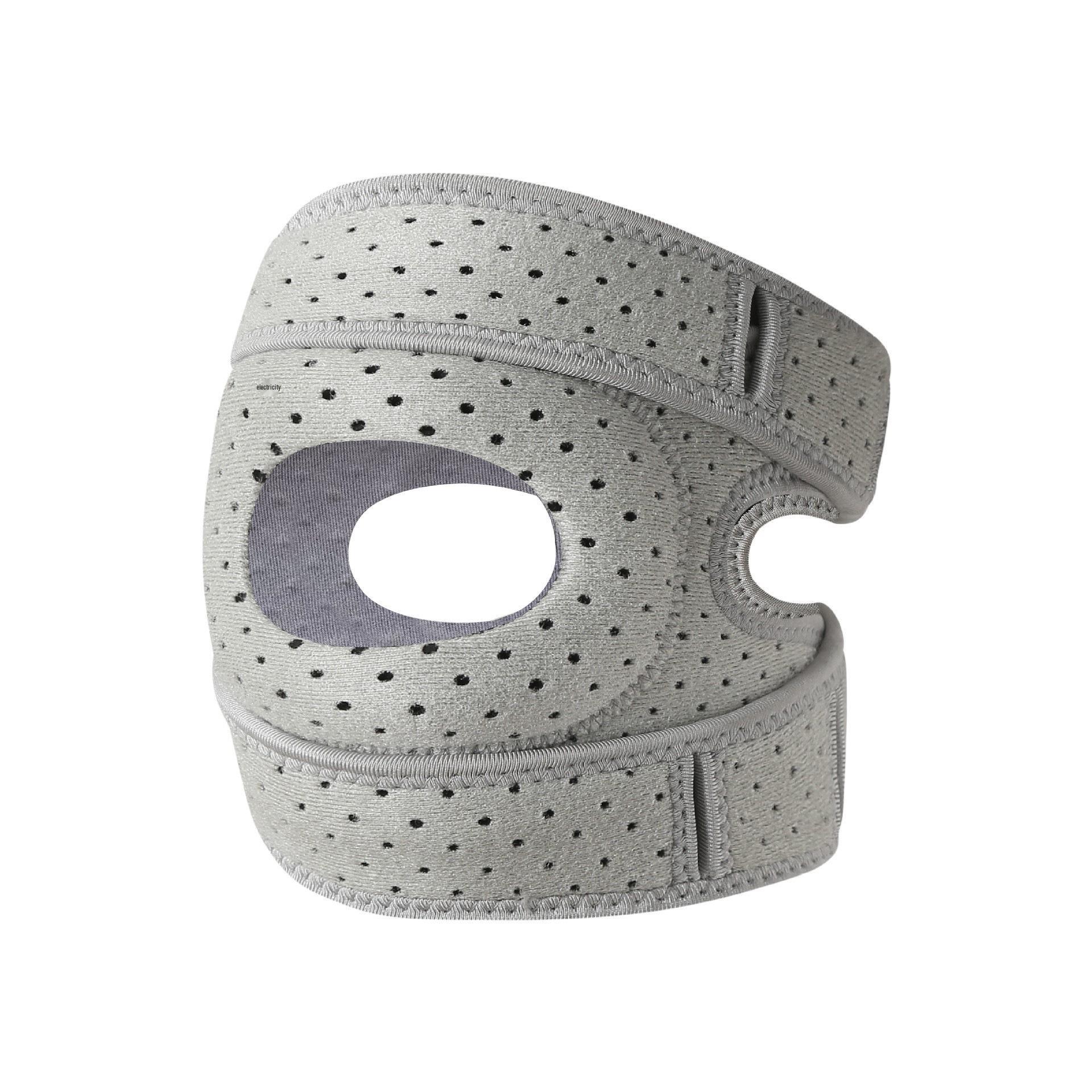 

Double Silicone Adjustable Compression Patella Strap for Women s Running, Basketball, Cycling, and Outdoor Knee Support L/XL Single