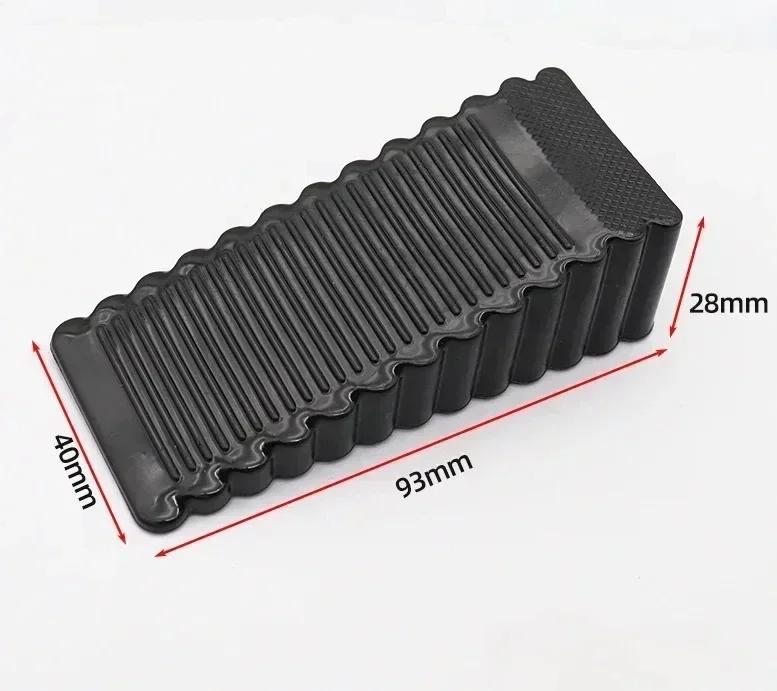 Floor Hardware Home Door Stops Safety Anti-slip Rubber Door Stopper Safety Stop Baffle Doors Close Prevention