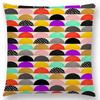 New Abstract Colourful Geometric Pattern Dreamlike Square Round Triangles Sector Diamond Gorgeous Cushion Cover Car Pillow Case