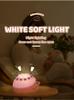 Little Hedgehog Rechargeable Color-Changing Silicone Night Light