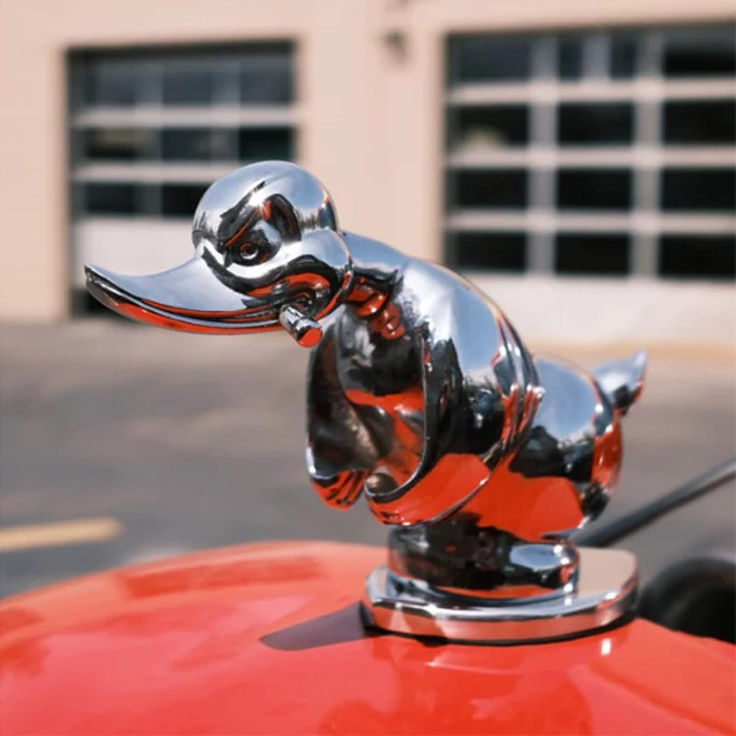 

Angry Rubber Duck Hood Ornament, Cute Stuff for Car Decorations