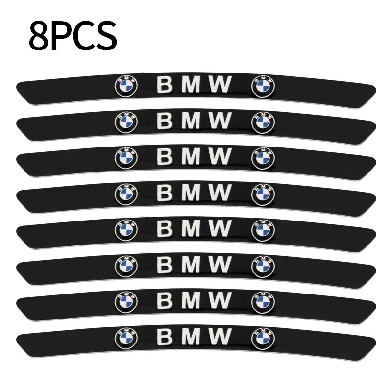 4Pcs Aluminum Car Styling Wheel Hub Badge Tire Rim Stickers For BMW M Emblem E46 E36 E34 F10 E90 F30 E60 F30 E53 E30 E92 E87 HX9