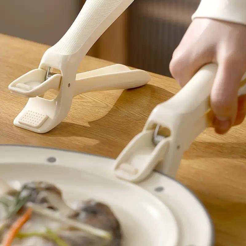 Easy Lift Anti-Scald Bowl Clip HOT Dish Non-slip Holder Plate Retriever Tongs Pot Pan Gripper Multifunction Kitchen Supplies
