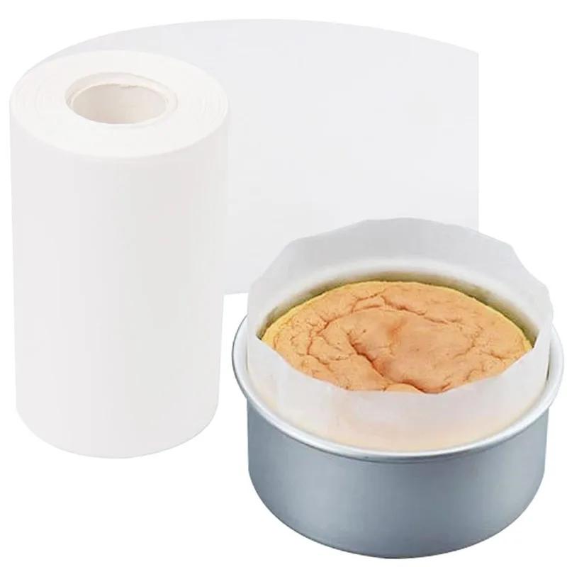 20M Cake Pan Liner Roll, Nonstick Pan Side Liner, Baking Parchment Paper for Round Square Oval Rectangular Bakeware