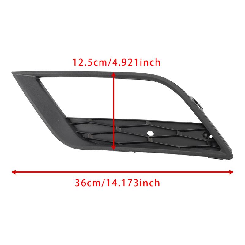 Artudatech 2X Car Front Bumper Fog Light Grilles For Seat Ibiza MK4 2013-2016 Car Accessories 2014 2015