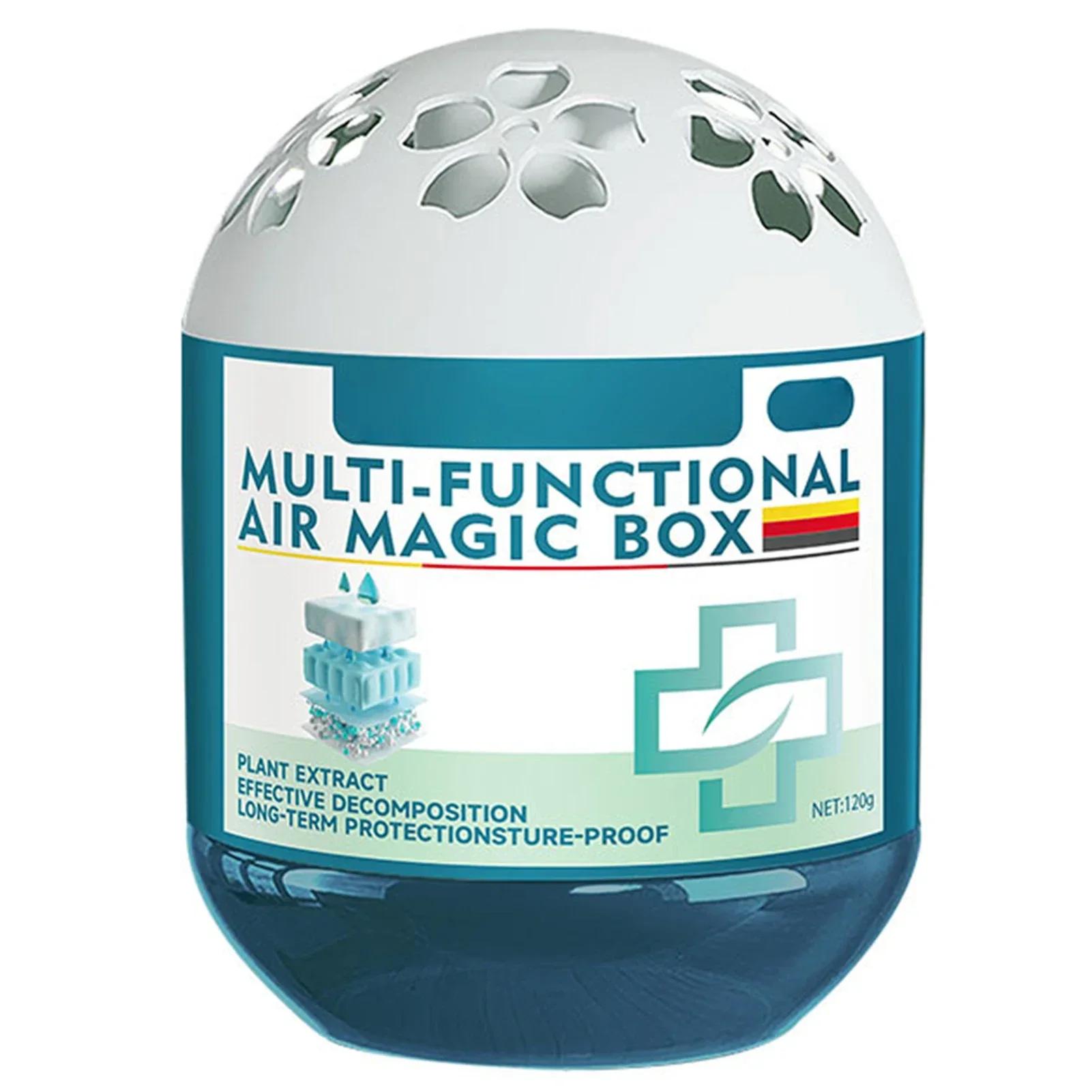 Car Indoor Air Purification Dust Removal Magic Box Dust Collector Home Cleaner Cleaner Home Appliance Wholesale Home Magic Box синий