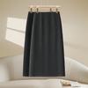 Minigonna Nera con Paillettes da Donna 2025 - Flanella di Lana Slimming High-End a Portafoglio Bodycon per Autunno/Inverno