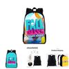 Fall Guys 3d Printed Backpack Perfect For Primary And Secondary School Students