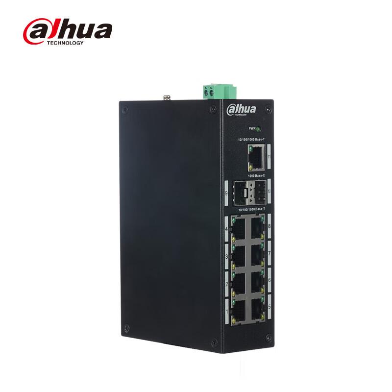 

Dahua 8-Port Full Gigabit Industrial-Grade Switch CN plug (adapter included)