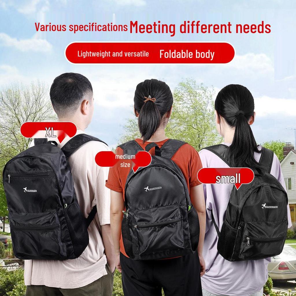 New Ultralight Foldable Travel Backpack for Hiking & Camping - Large Capacity