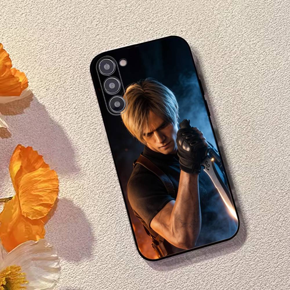 

R-Resident Evil Чехол для телефона Джилл Валентайн Леон Кеннеди Силиконовый Мягкий Для Samsung Galaxy A73,A72,A71,A70,A53,A52,A51 Samsung a31