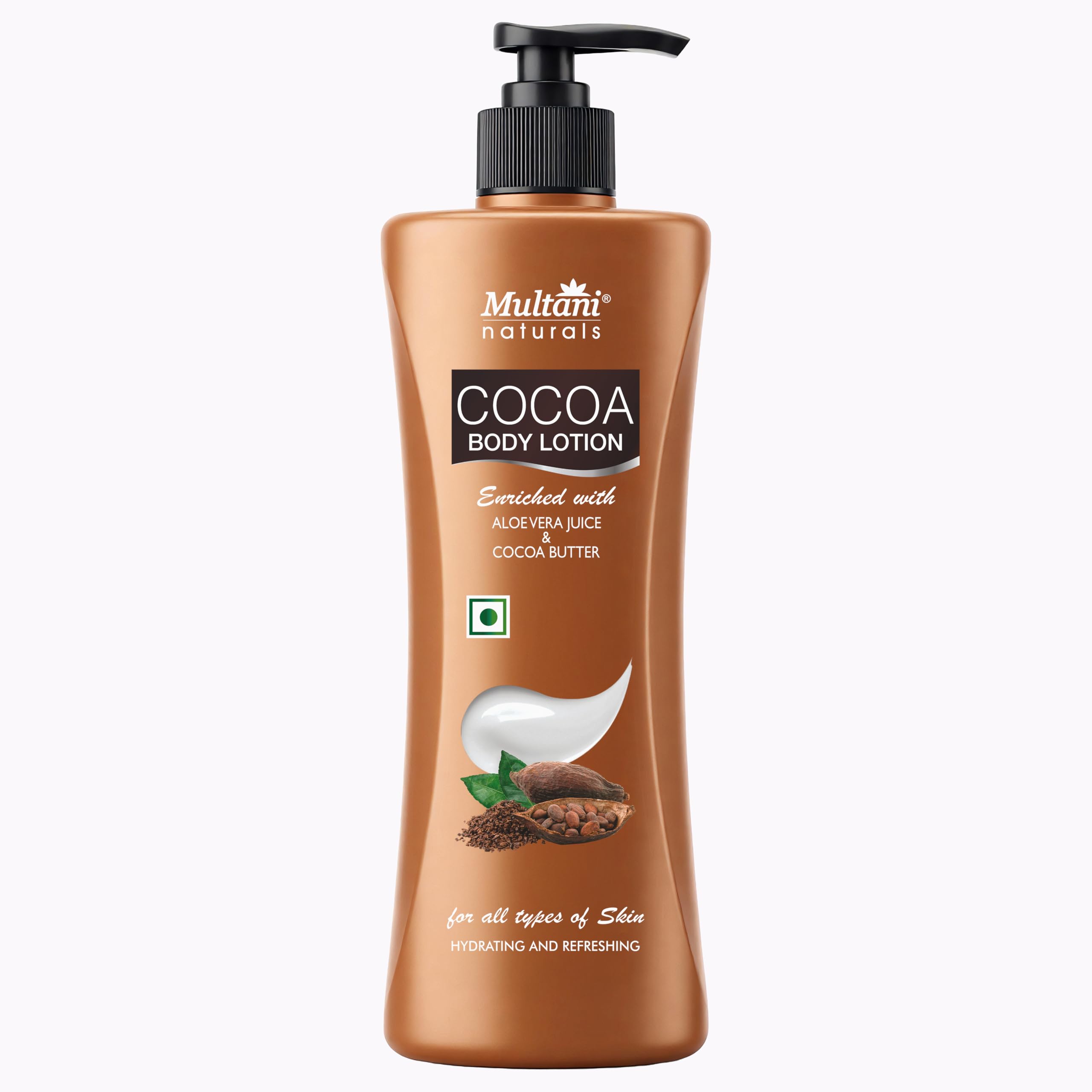 

Multani Natural Cocoa Body Lotion (400ml) | Moisturising Body Lotion for Women & Men | Hydrating & Refreshing | Helps in Dryness Reduction & Softe