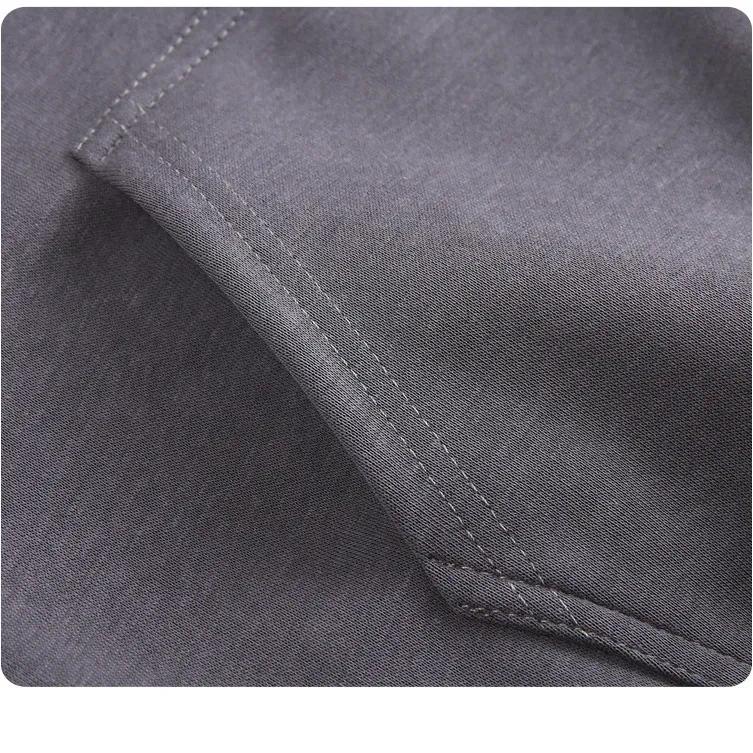 Spring and Autumn Cardigan Sweater Men's Hooded Zipper Sports Heavy Gray Jacket Men