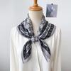 Women Fashion Versatile Small Square Scarf Korean Style Sun Protection Neck Scarf